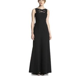 BCBGMAXAZRIA Black Valerie Gown Size 4